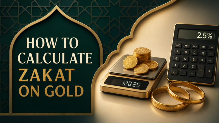 How to calculate Zakat on Gold